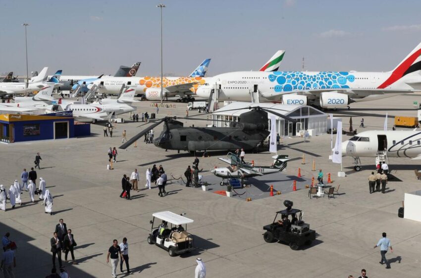  معرض عالمي للطيران ينطلق اليوم في دبي
