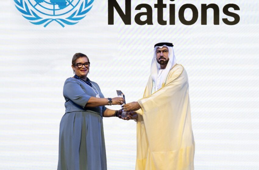  الأمم المتحدة تكرم حكومة الإمارات